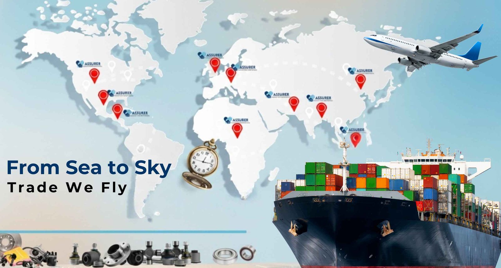 From Sea to Sky Trade We Fly