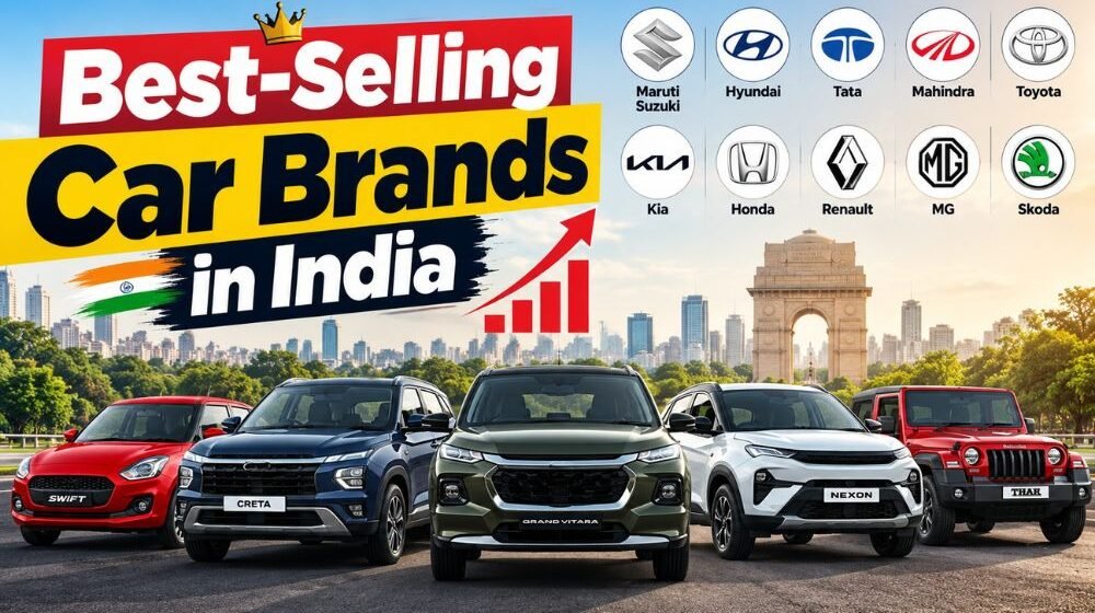 Best Selling car Brands in India in sep 2026