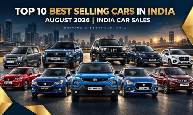 Best-Selling Cars in India in August 2026