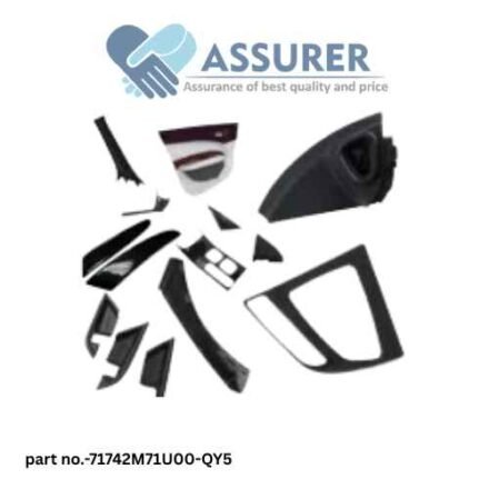 GARNISHFR BUMPER UPR GRILLER- 71742M71U00-QY5