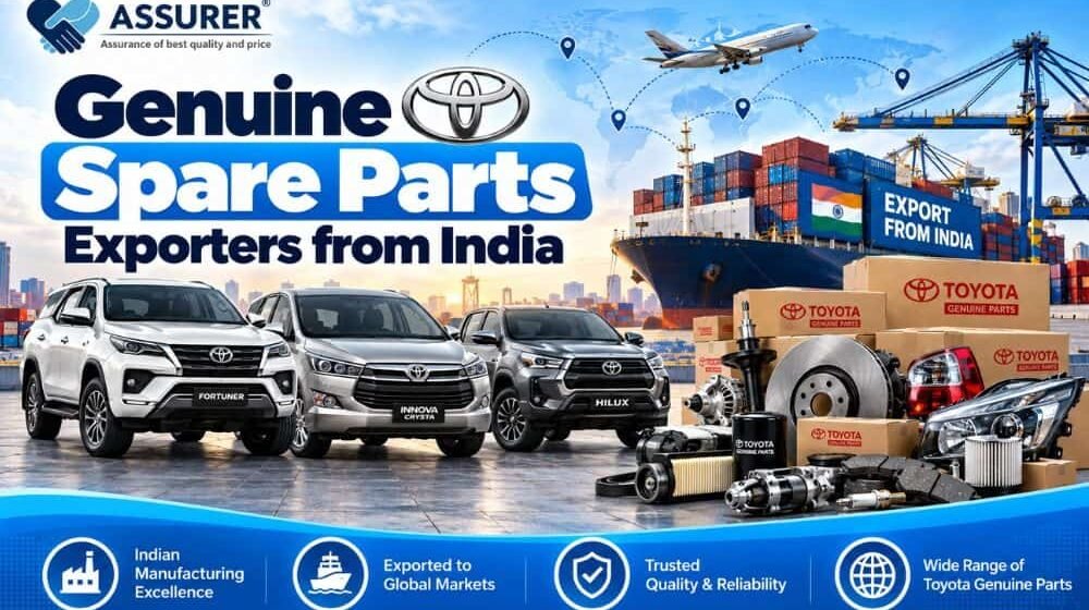 Genuine Toyota Spare Parts Exporters from India
