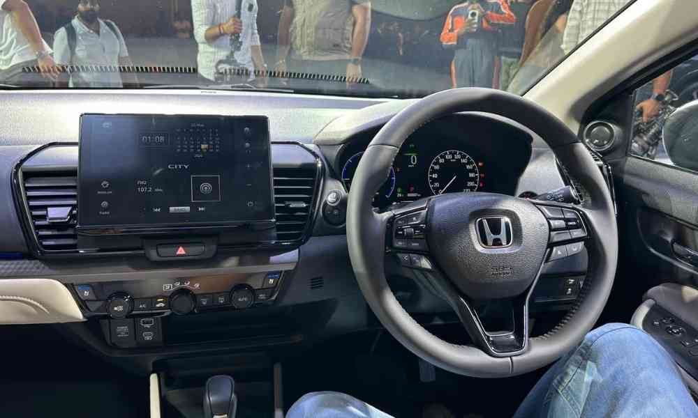 New Honda city Facelift - Interior Bigger Touchscreen & Premium Cabin