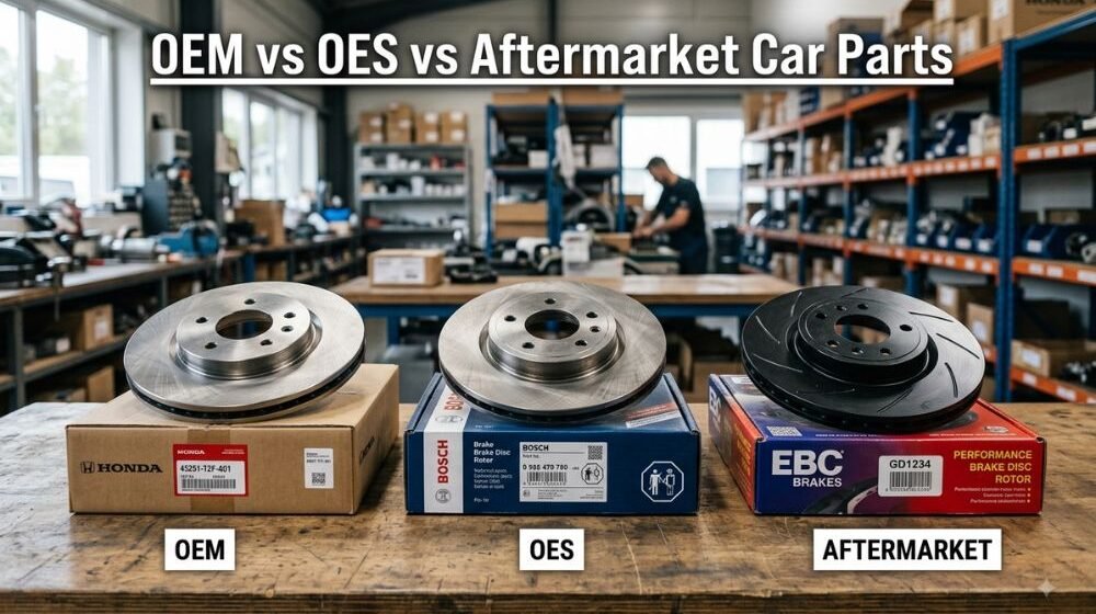 OEM vs OES vs Aftermarket Car Parts