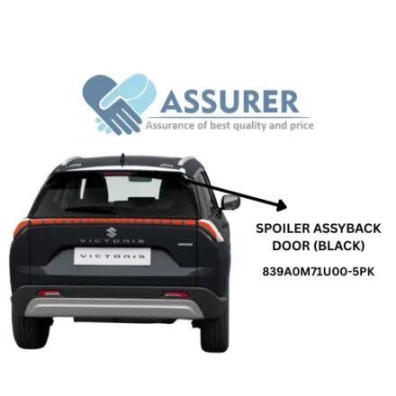 Spoiler Assy Back Door Black-839A0M71U00-5PK