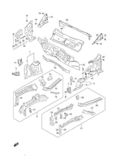 FRONT BODY PANEL S-Presso MC