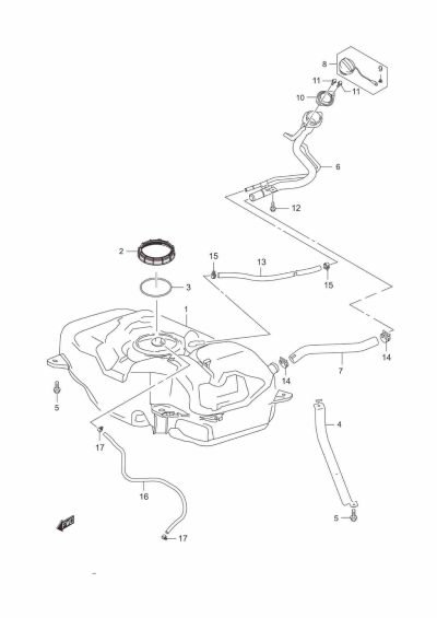 FUEL TANK S-Presso MC