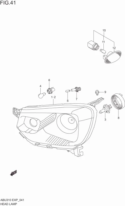 HEAD LAMP S-Presso MC